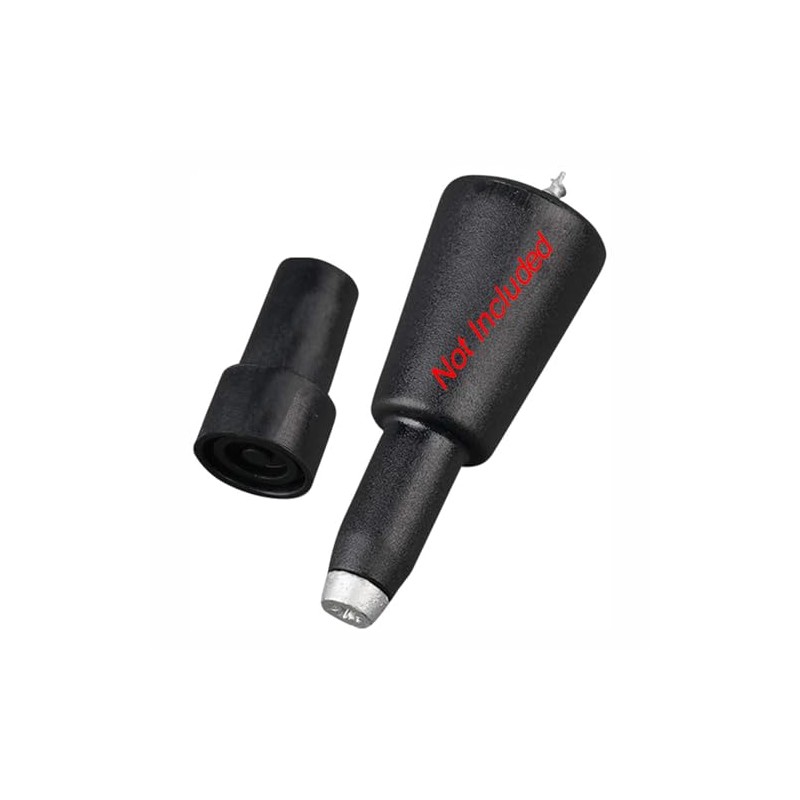 Lifeswonderful - Rubber Trekking Pole Tips for Combi Spike Wooden