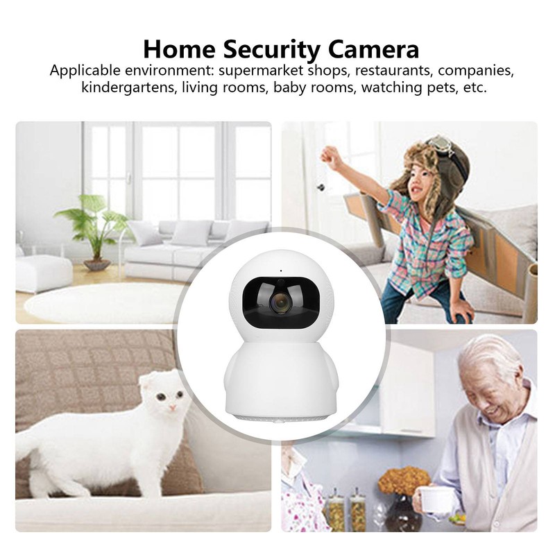 2K 3MP Smart Security Camera WIFI 360° Panoramic Night Vision