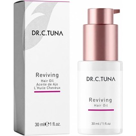 Farmasi Dr C Tuna, aceite de tratamiento avanzado para el cabello y el cuero cabelludo enriquecido con aceite de girasol, vitamina E y aceite de almendras dulces Aceite Capilar Reviving Farmasi Dr C TUNA nutre y fortalece el cabello 30ml