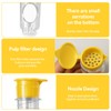 Proxima Direct Lemon Squeezer, Lemon Juicer Press, Portable Orange Squeezer