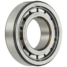 SKF Cylindrical Radial Roller Bearing, 35 ID, Bearing steel