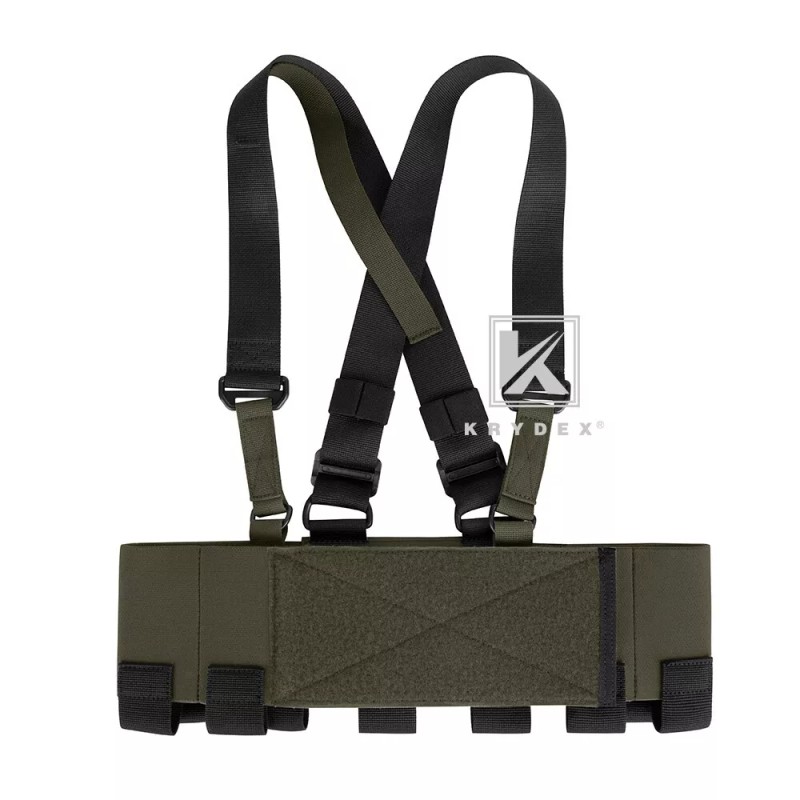 KRYDEX Concealed Carry Low-Vis Ready Chest Rig Elastic Cummerbund Ranger