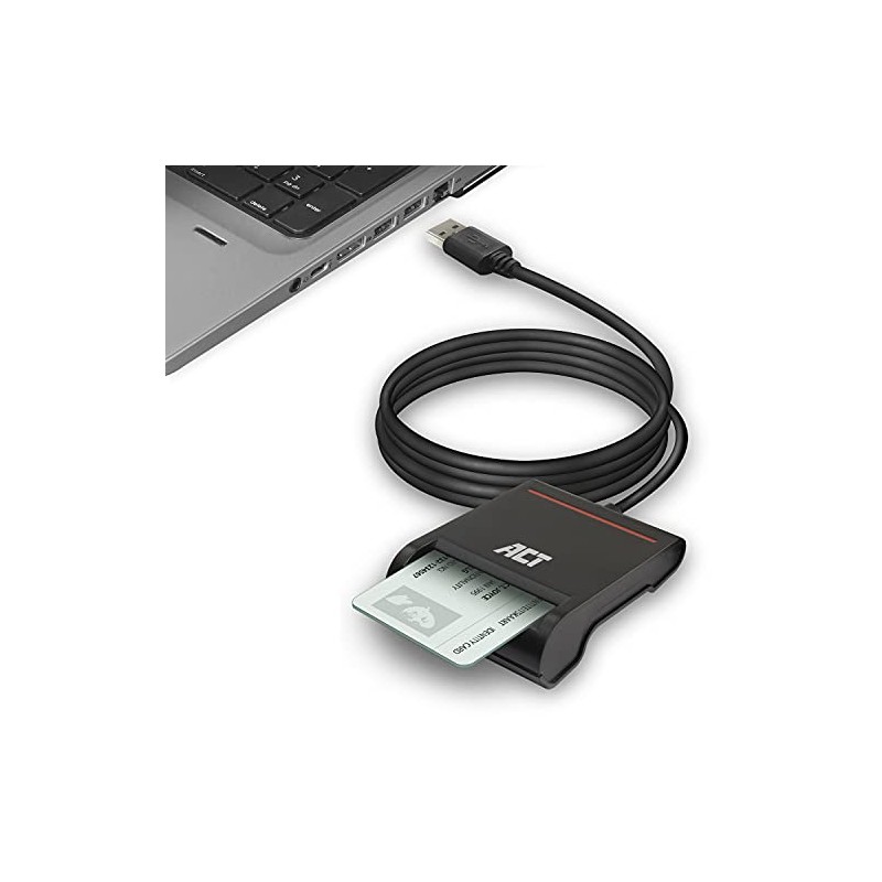 ACT eID Card Reader Belgium, USB Smart Card Reader, Not