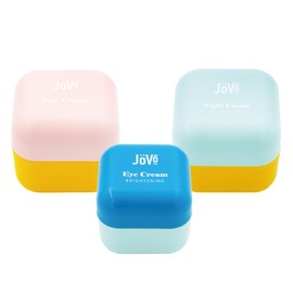 JöVö Cremeset: Tag, Nacht und Augenkontur, intensive und reparierende Feuchtigkeit, bekämpft Alterung und Revitalisierung, vegane Rezepturen mit natürlichen Inhaltsstoffen, geeignet für alle Hauttypen