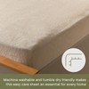 Brentfords Teddy Fleece Fitted Bed Sheet Plain Thermal Warm Soft