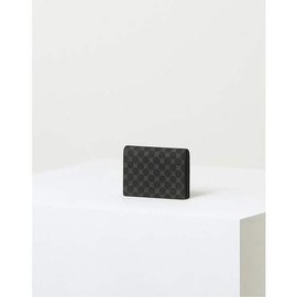 Daks (신세계강남점)DBHO4E134BK LOUIS PVC 블랙 루이스 DD 패턴 PVC 명함지갑 (DB HONG KONG) DBHO4E134BK LOUIS PVC Black Louis DD Pattern PVC Business Card Wallet