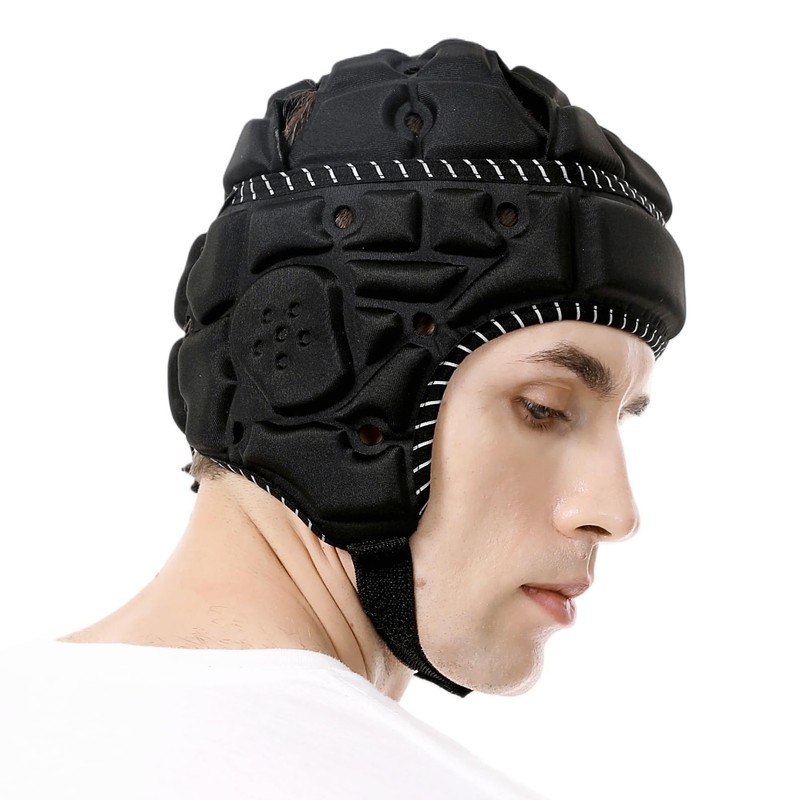Topeter Rugby Protective Gear with Reflective Strips, Protective Soft Shell