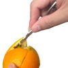 2 Pack, Stainless Steel Orange Peeler tool – Multi-Functional Citrus