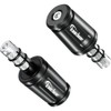 Kaedear KDR-BE1-U-BK Handlebar End Weights for Motorcycles, Motorcycle Accessories, Variable