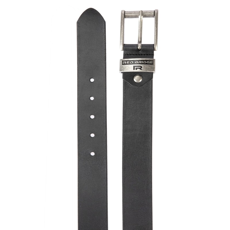 Redbridge Men's Genuine Leather Belt, black