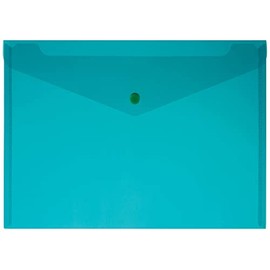Brass envelopes 19 x 14 cm, green Conf. Pack of 5