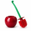 2 Pack Cherry Shaped Toilet Brush and Holder Sets, Novelty