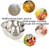 Egg Beating Bowl Baking Basin Stainless Steel Mixing Bowl with