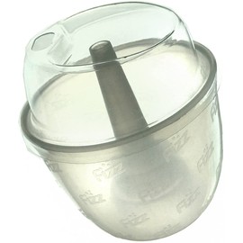 The Fizz Cup On-The-Go Ice Cream Float - Fits Plastic & Glass Soda or Drink Bottles - Leak-Proof Party Accessories, Tight Seal - Reusable & Portable for Dessert - For Kids & Adults 6-Pack