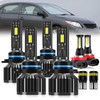 AYGZRUB For 2009-2016 Toyota Corolla light Bulbs, 9005 High Beam
