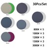 Pack of 30 150 mm Velcro Sanding Discs Wet and