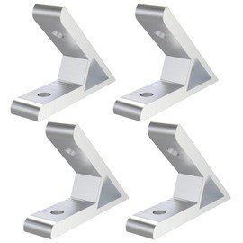 4Pcs 45 Degree/135 Degree 2020 Corner Angle Bracket Connection Joint for 2020 Series Aluminum Extrusion Profile (45 Degree)