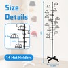 Hat Rack Stand 14 Hooks, Cowboy Hat Stands, Hat Display