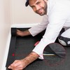 WILLBOND 20 Feet Cable Grip Floor Cable Cover Cord Cable