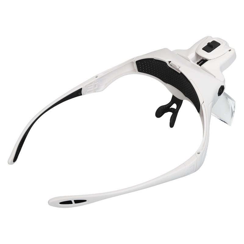 Eyeglasses Magnifier for Reading Embroidery Maintenance Carving LED Lens Magnifying