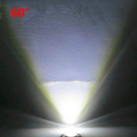 GOSONO 20W 30W 50W 70W 100W LED Plano-convex glasses 44mm Lens + Reflector Collimator + Fixed Bracket set