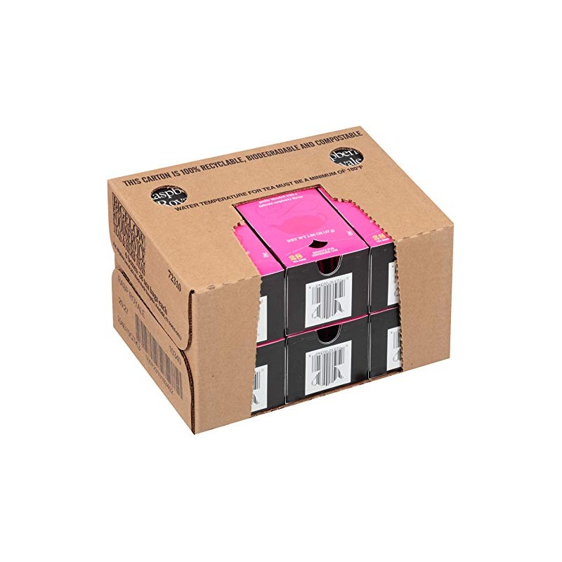 Bigelow Raspberry Royale Tea Bags 28-Count Boxes (Pack of 6)