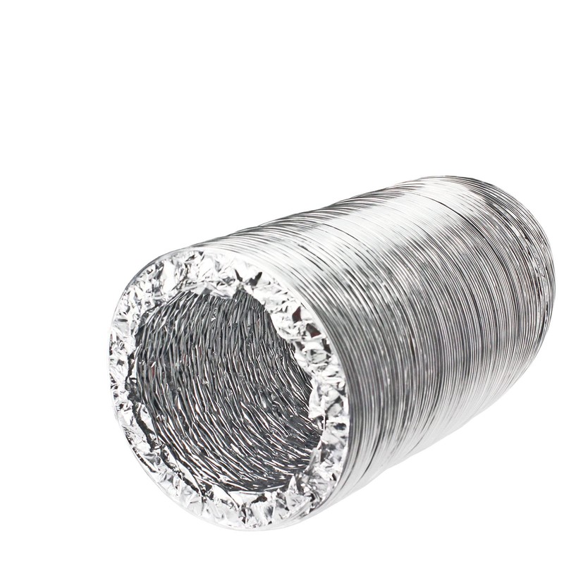 SPARES2GO Universal 5m Extra Long Aluminium Flexible Tumble Dryer Vent
