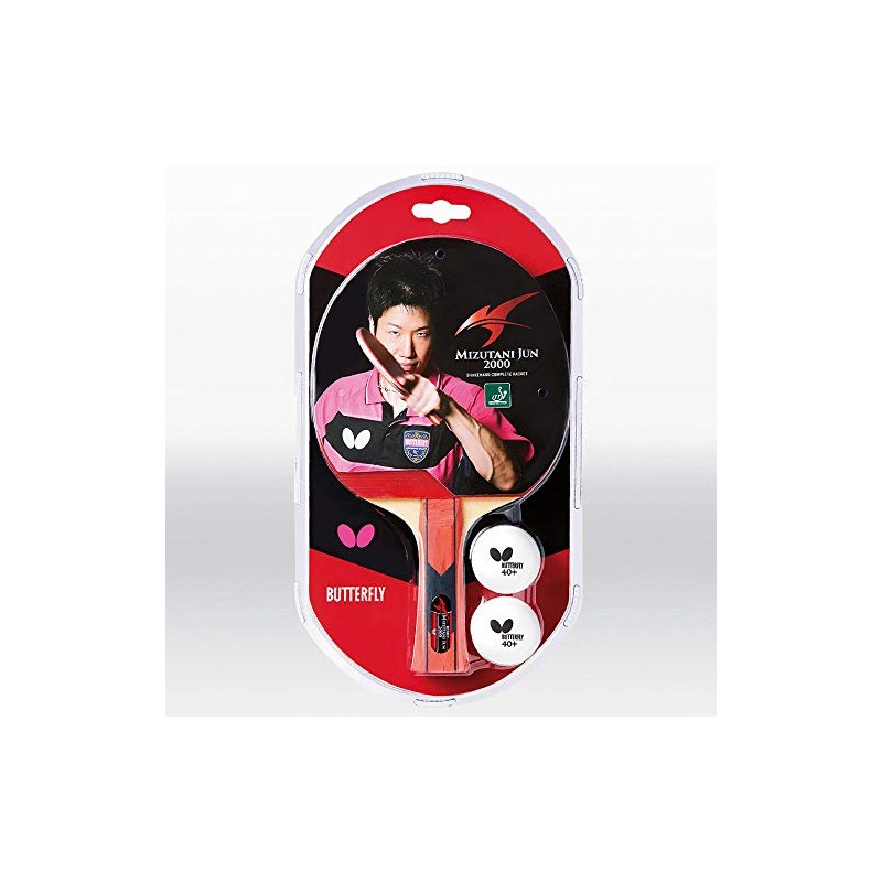 Butterfly 16930-2SET 2000 Table Tennis Racket, Set of 2