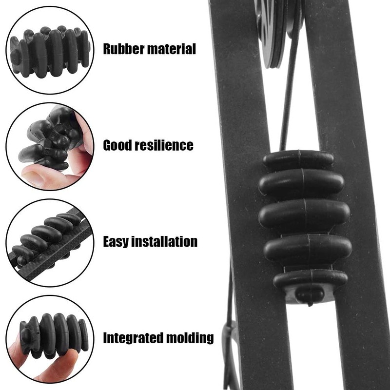 DONGKER Compound Bow Stabilizer, Pack of 2 Archery Rubber Vibration