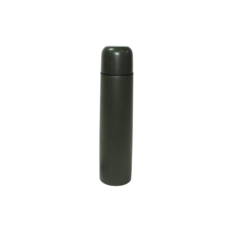 Fox Outdoor Insulation/Vacuum Flask with Screw-Cap olive Size:1 liter