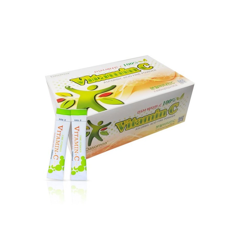 영국 DSM 분말 비타민C 100g./다소미아/다소모아 UK DSM Powdered Vitamin C