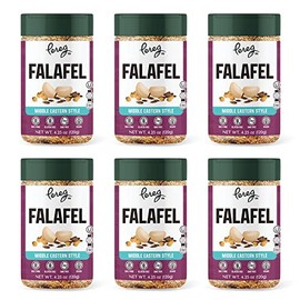 Pereg Falafel Spice Mix (4.25 Oz x 6 Pack) - Add It To Mediterranean Veggie Burger - Falafel Seasoning - Gluten-Free, Non-GMO & Non-Irradiated