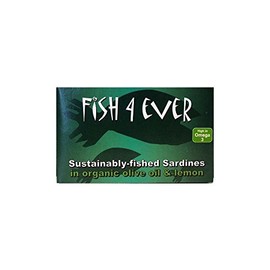 Fisch 4 Ever Ganze Sardinen In Bio-Olivenöl Und Zitrone (120G)