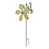 Three Little Bees Windmill Lovely Decorative Metal Bees Windmill for