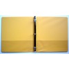 Yellow 3 Ring 1" View Binder 8.5 X 11