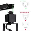 mirrea Bulb Replaceable LED Track Lighting Heads for Black H