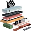 Complete Knife Sharpening Stone Kit - Goodjob Premium Whetstone Knife