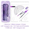 WUSJCOF Geometry Set Compass and Accessories for Primary and Secondary