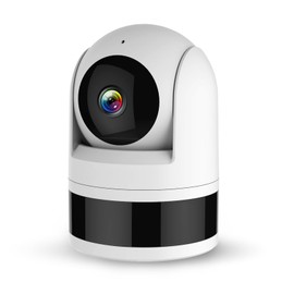Indoor Security Camera, 1080p HD Pet Camera, 2.4GHz with Night Vision, Auto Tracking and AI Human/Pet Detection, Cloud & SD Card Storage, Compatible with Alexa& Google Home
