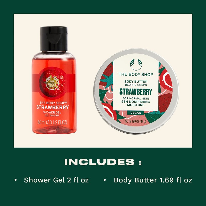 The Body Shop Jolly & Juicy Strawberry TREATS