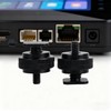 HUIKKJP Camera Hot Shoe Adapter 1/4" Screw Cold Shoe Compatible