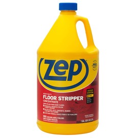 Zep Heavy-Duty Floor Stripper Concentrate - 1 Gallon (1 Unit) ZULFFS128 - Low Foaming, Deep Penetrating Floor Stripper, Removes Finish, Polish and Heavy Buildup