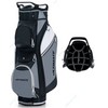Costway 14-Way Divider Golf Bag Stand Waterproof Rain Hood Cooler