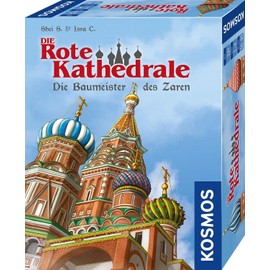 KOSMOS 682156 The Red Cathedral, The Builders of the Tsar, Strategy Game with Special Dice Mechanism, Board Game for 1-4 People from 12 Years, Connoisseur Game