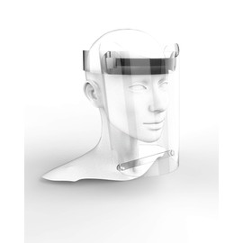 JMP Protective Full Face Shield, Adjustable, Reusable, Tiltable, Made in USA (Set of 3)