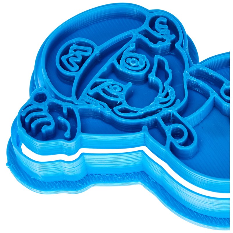 Cuticuter Bros Mario Cookie Cutter, Blue, 8 x 7 x