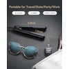 Wavytalk Mini Flat Iron 0.7 Inch Ceramic Mini Hair Straightener,