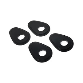 Simda Pro Motorcycle Binker Adapter Plates Indicator Plates High Quality CNC Aluminium Mounting Plates Front or Rear Suitable for Yamaha YZF-R1 YZF-R6 FZ6 FZ1 Fazer (SA1401)