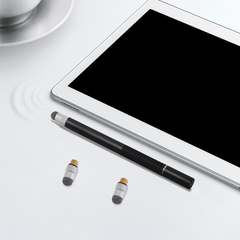 Operitacx 6pcs Capacitive Stylus Pen Tips Mesh Fiber Replacement Tips