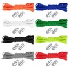 XiangJunly 8 Pairs of Elastic Shoelaces with Quick Release and